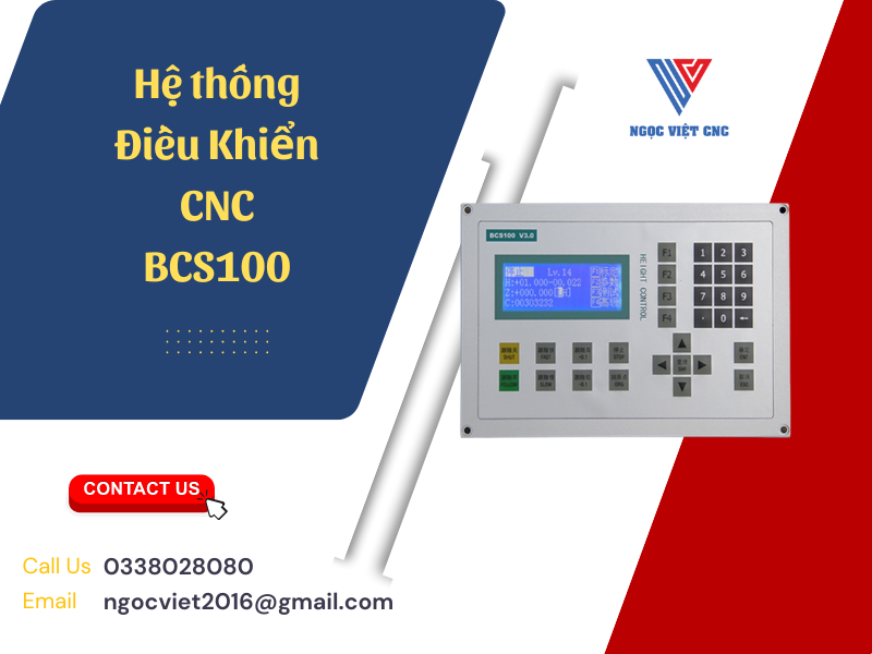 Hệ thống Điều Khiển CNC BCS100