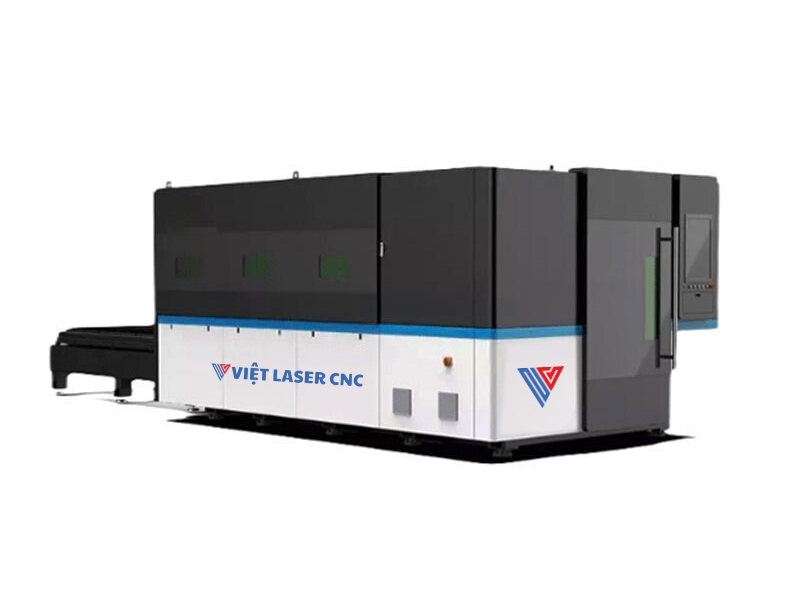 Máy cắt Laser sợi quang tiết kiệm diện tích