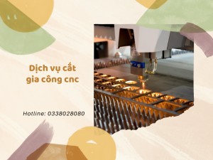 Dịch vụ cắt gia công CNC
