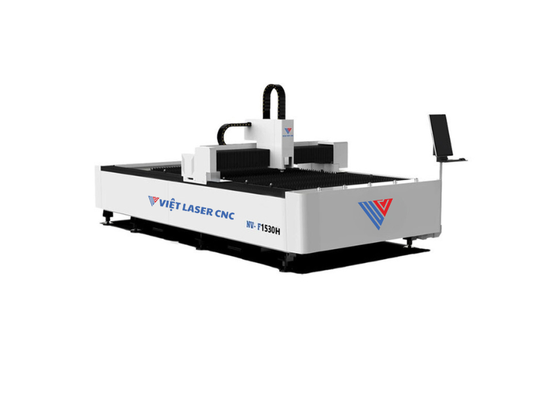 Máy Cắt Laser Fiber CNC Bàn Đơn 1 Máy Cắt Laser Fiber CNC Bàn Đơn