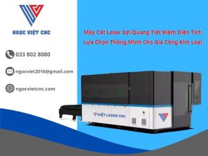 máy cắt laser sợi quang tiết kiệm diện tích