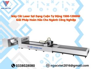 Máy Cắt Laser Sợi Dạng Cuộn Tự Động 1500-12000W