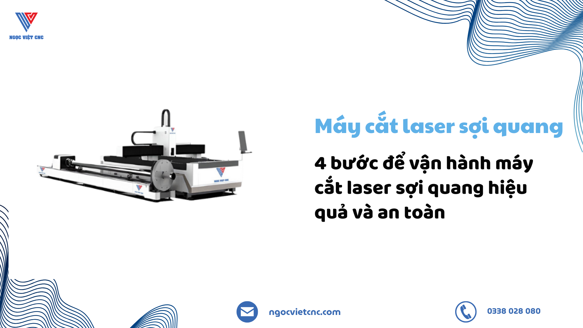 4 bước để vận hành máy cắt laser sợi quang hiệu quả và an toàn