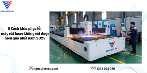 khắc phục lỗi máy cắt laser không cắt được